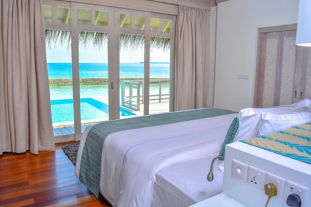 Overwater Suite with Private Pool at NH Maldives Kuda Rah Resort, view 6